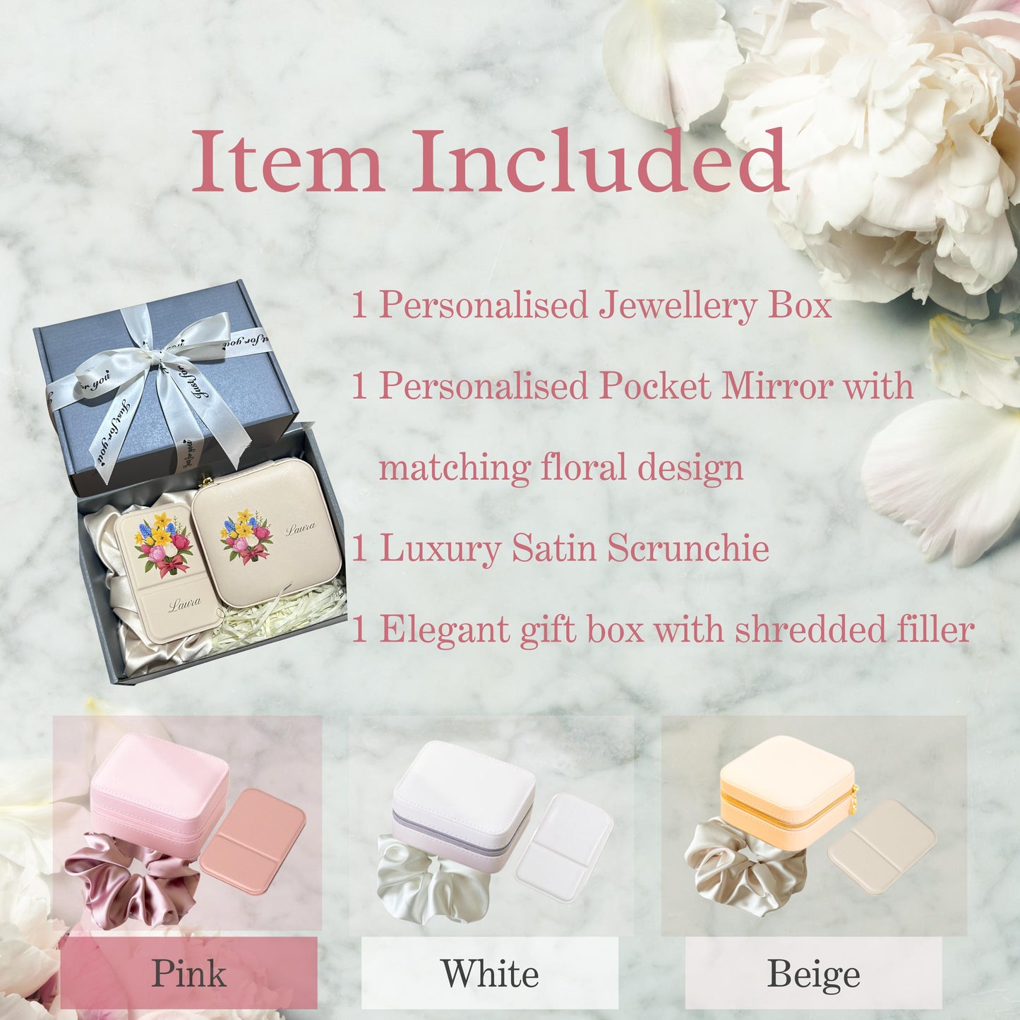 Personalized Bridesmaid gift box, maid of honour gift box Matron of honour gift, wedding proposal gift, wedding shower gift, birthday gift