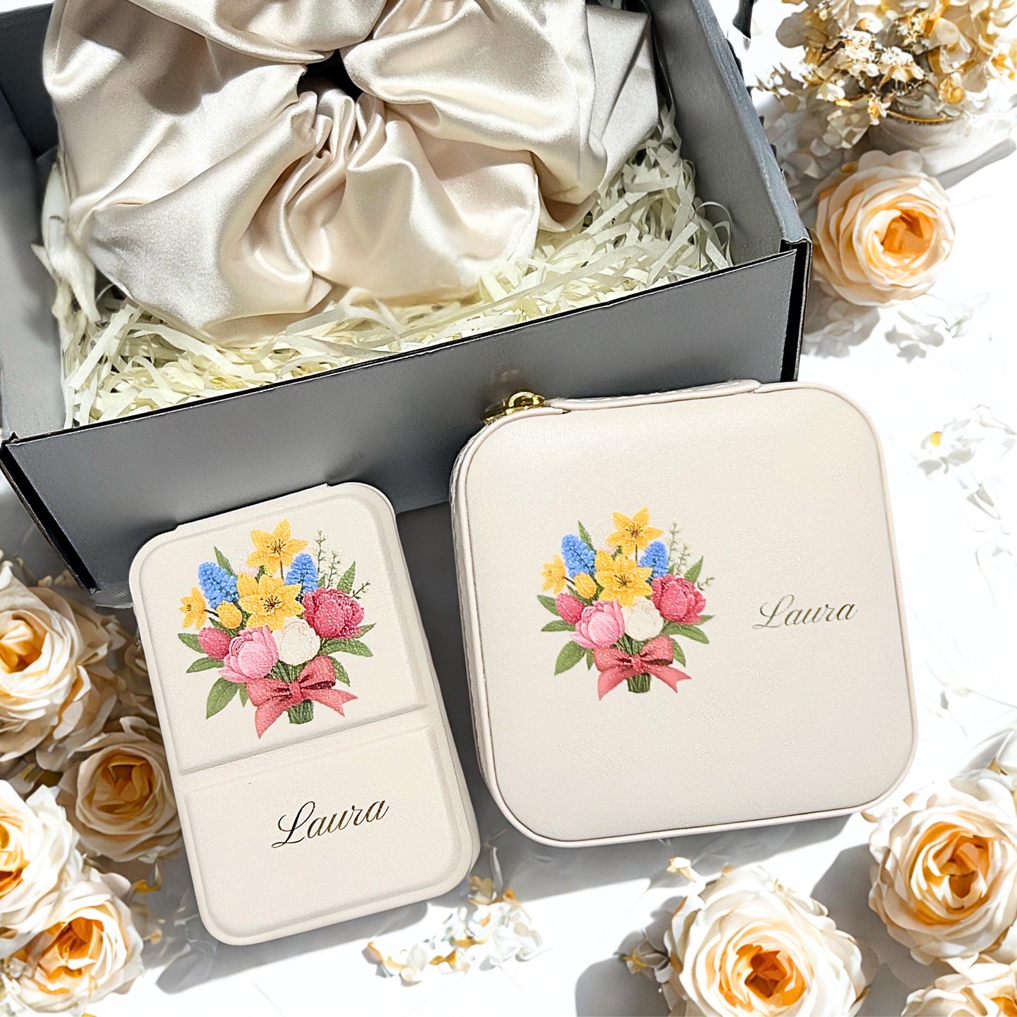 Personalized Bridesmaid gift box, maid of honour gift box Matron of honour gift, wedding proposal gift, wedding shower gift, birthday gift