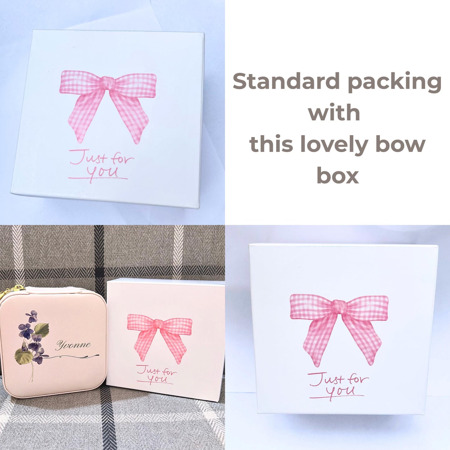 Personalized Jewelry Box with Birth Flower or Zodiac Custom Travel Jewelry box Gift for Her ,Bridesmaid Proposal , Birthday Wedding Keepsake