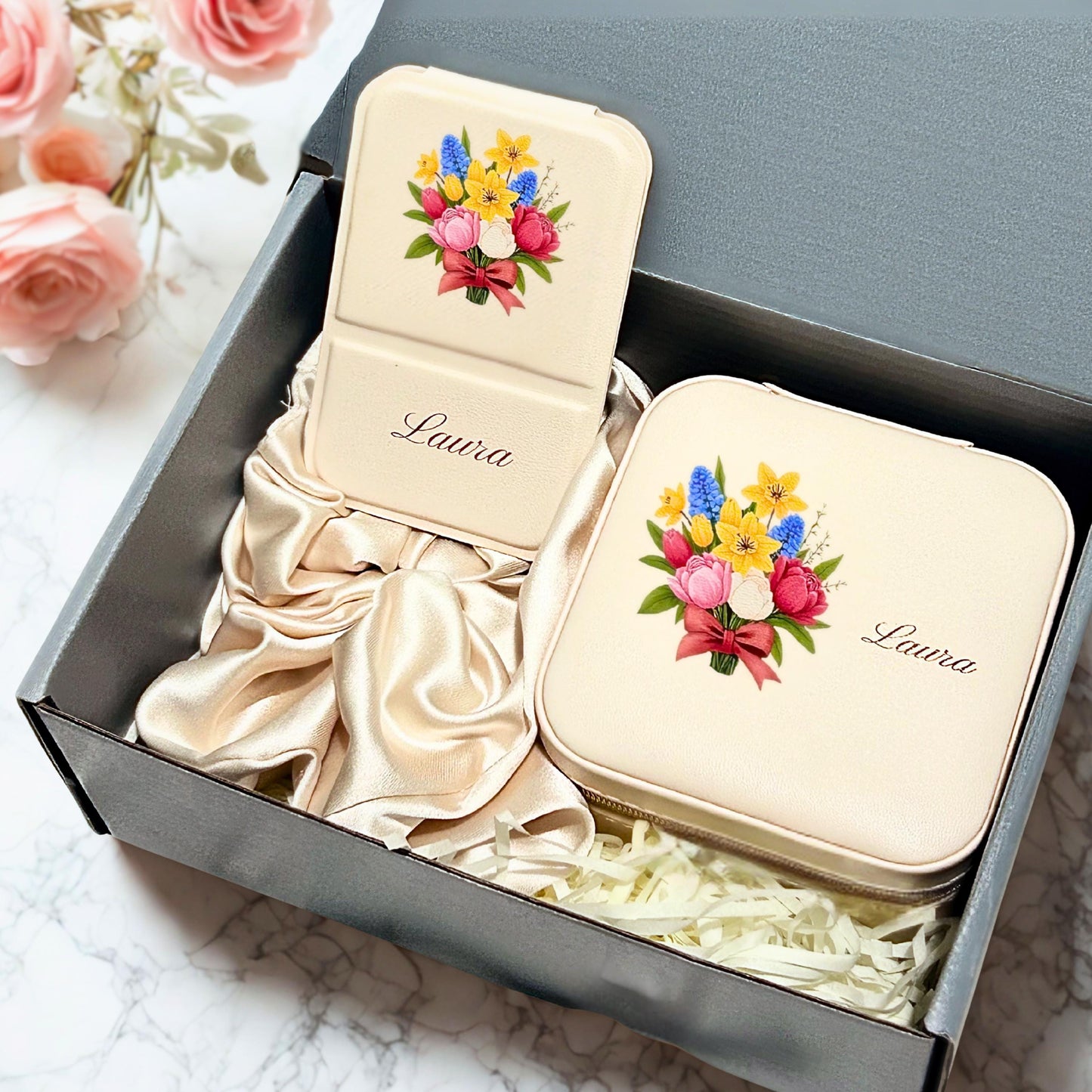 Personalized Bridesmaid gift box, maid of honour gift box Matron of honour gift, wedding proposal gift, wedding shower gift, birthday gift